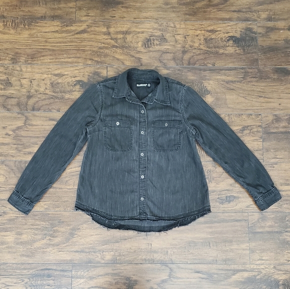 Blank NYC Tops Blanknyc Size Xs Buttoned Down Denim Poshmark
